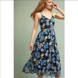 Anthropologie Marlene Floral Lace Dress - Like New